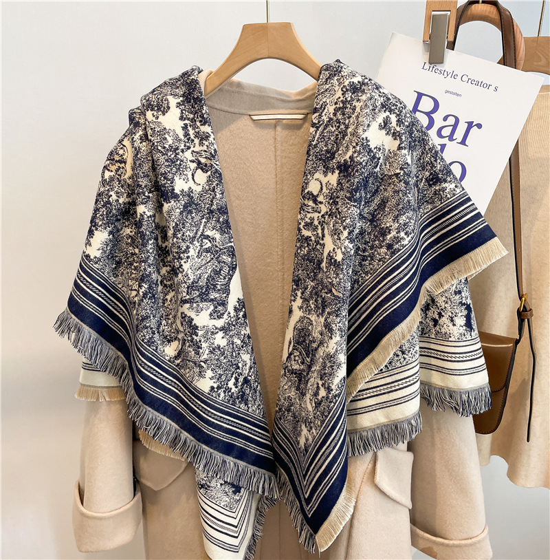 Cashmere Scarf Wrap - Luxury Scarf Women Cashmere Blend Bufanda