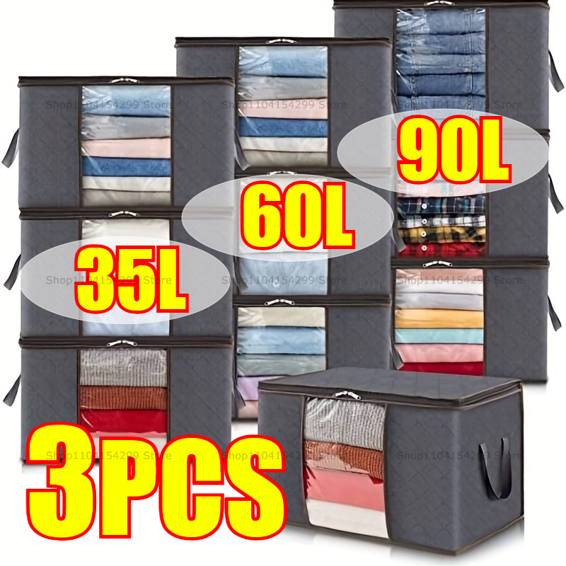 Winter Clothing Storage - Wardrobe Closet Clothes Organizers Clothing Storage