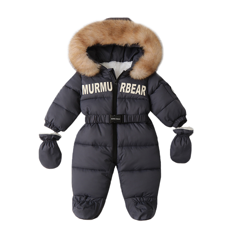 Winter Clothing For Babies - Winter Newborn Baby Jumpsuit Thicken Baby