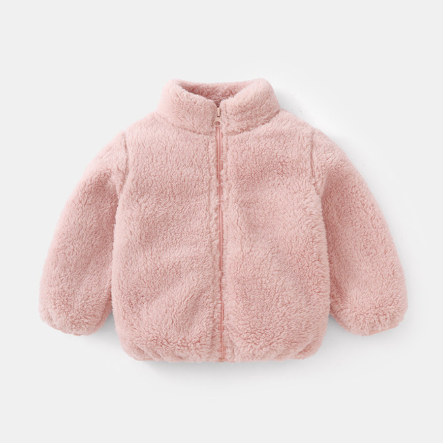 Winter Clothing Toddler - Fashion Children Boys Solid Color Plush