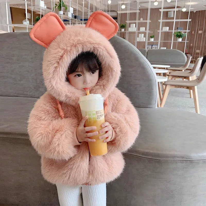 Winter Clothing Toddler - 2025 Autumn Winter Baby Girls Faux