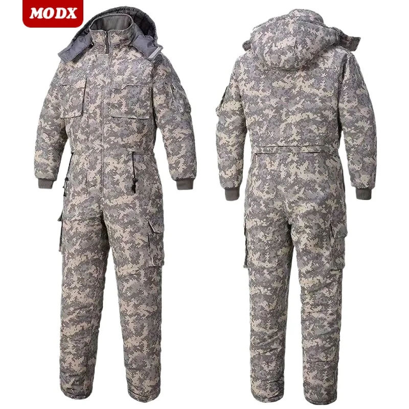 Men Winter Thicken One-piece W - đánh giá và giá Winter Clothing Storage