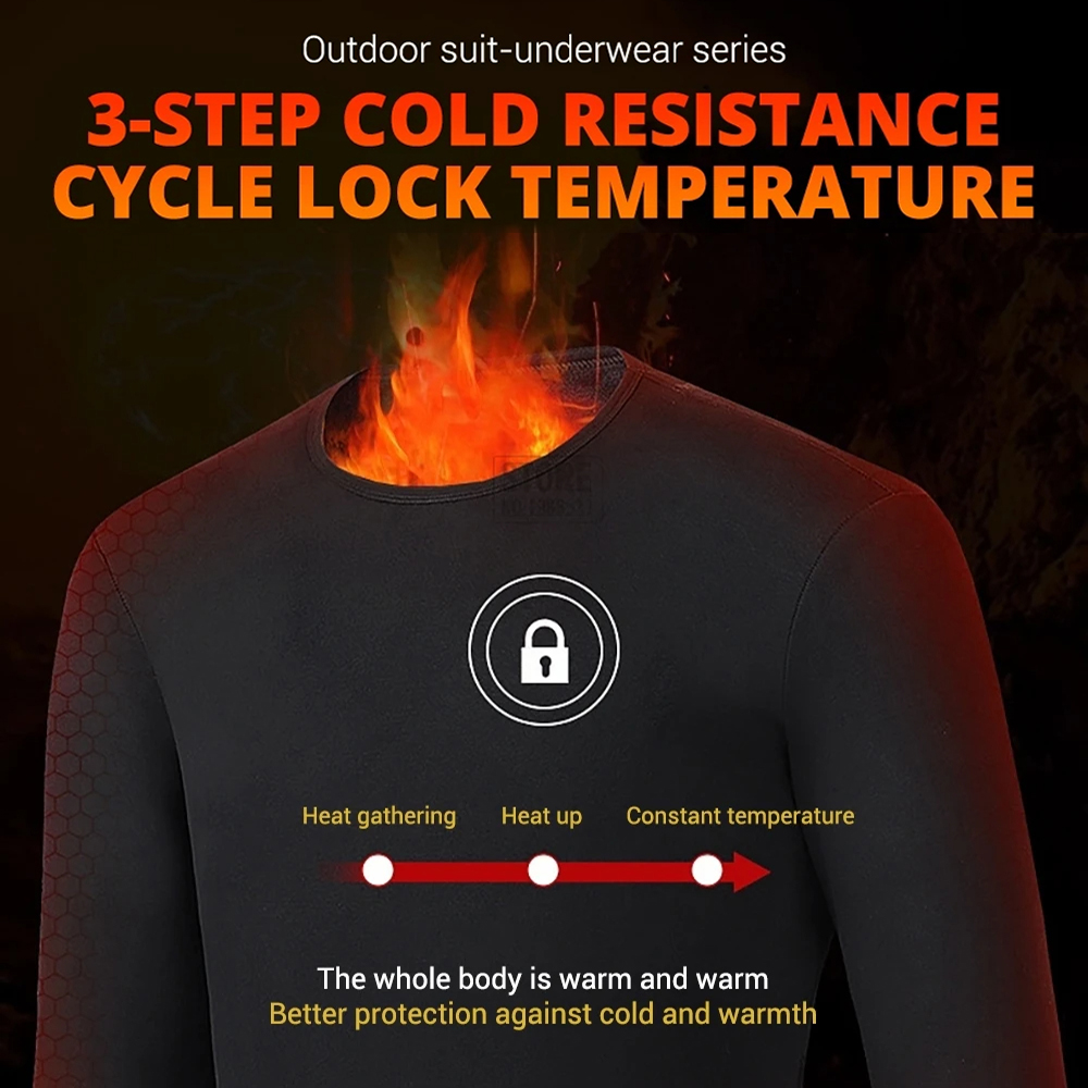 Heated Underwear 28 Areas Hiki - đánh giá và giá Winter Clothing Hiking