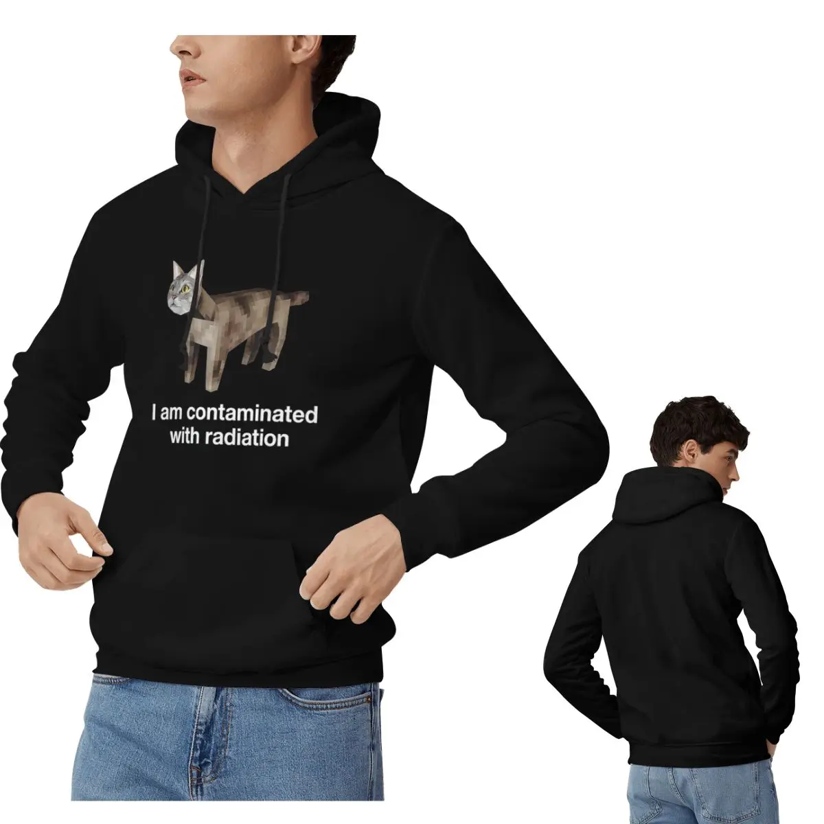 Contaminated Cat Radiation Fun - đánh giá và giá Winter Clothing Meme