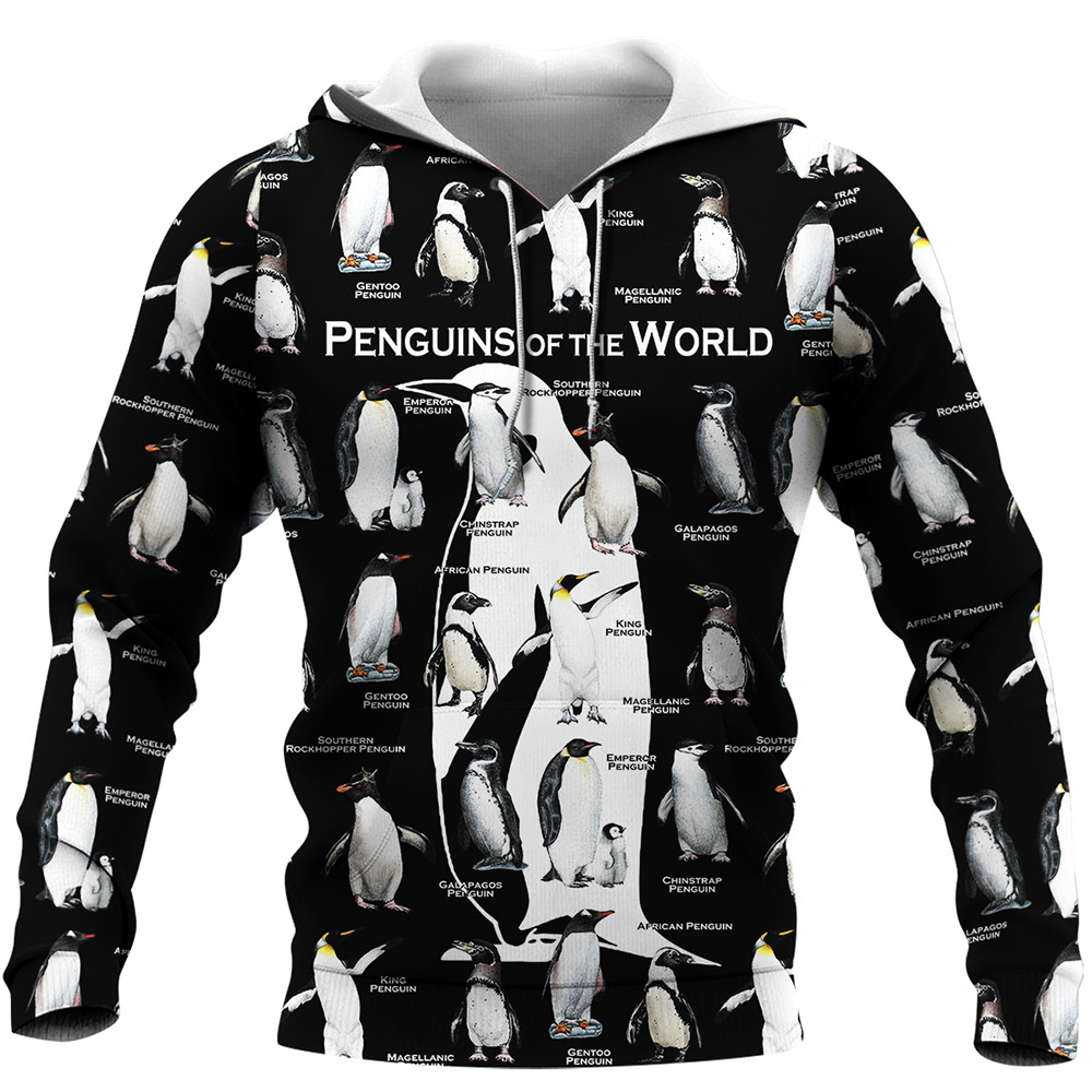 Cute Animal Penguins Type 3d P - đánh giá và giá Winter Clothing Types