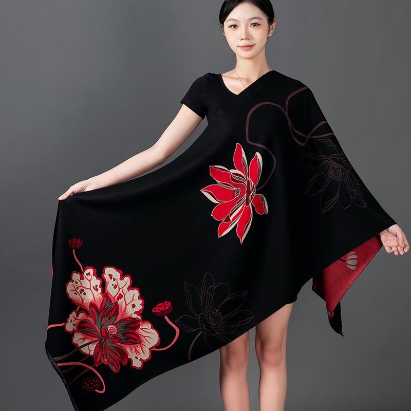 Women Winter Shawl Cashmere Sc - đánh giá và giá Cashmere Scarf Wrap