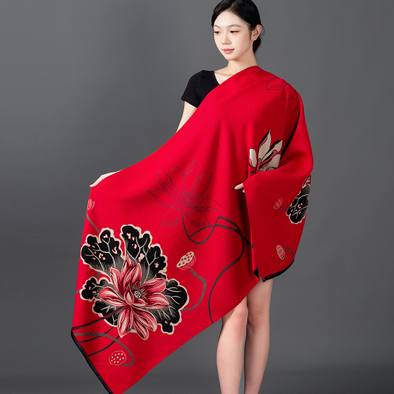 Women Winter Shawl Cashmere Sc - đánh giá và giá Cashmere Scarf Wrap