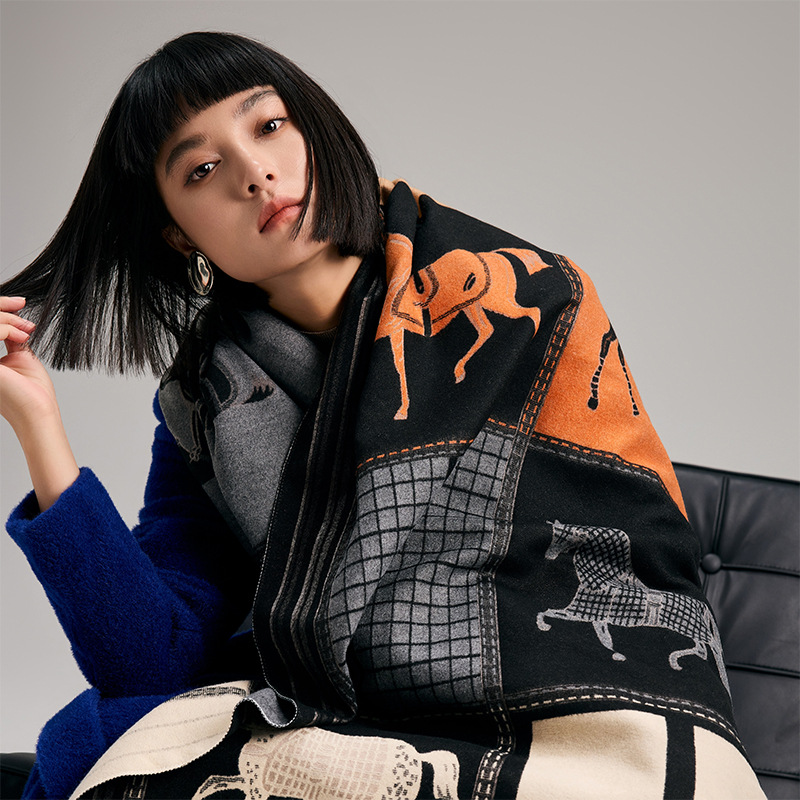 Luxury Scarf Women Winter Cash - đánh giá và giá Cashmere Scarf Wrap