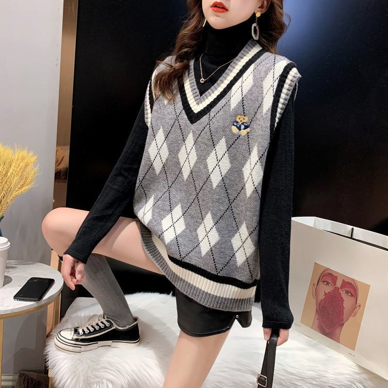 Red Knit Vests for Women Sleev - đánh giá và giá Winter Clothing Offer