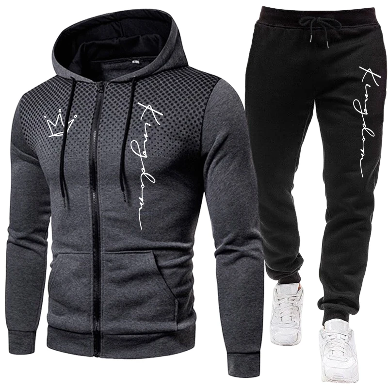 King Men's Jacket Tracksuit Ca - đánh giá và giá Winter Clothing Matching