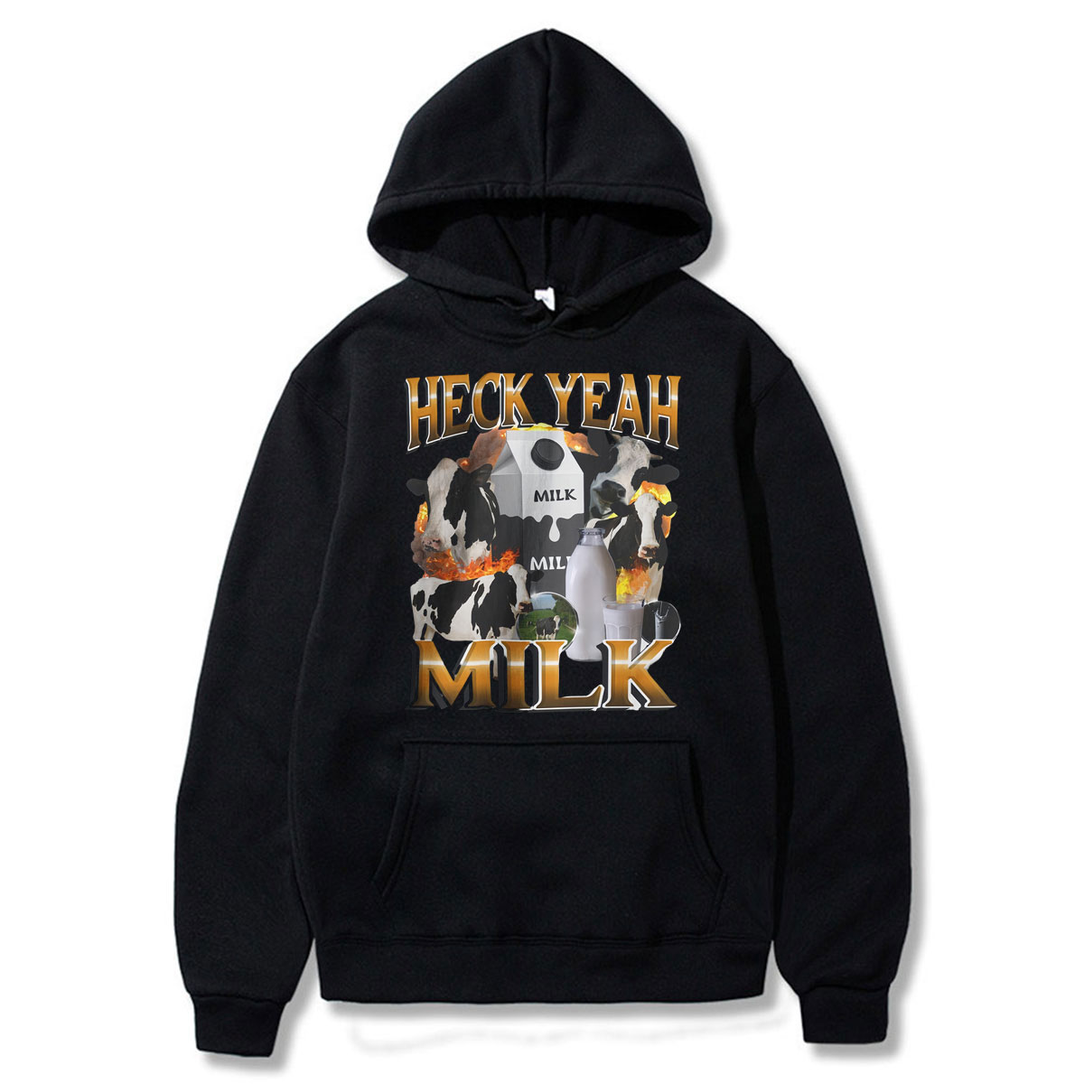 Heck Yeah Milk Lactose Toleran - đánh giá và giá Winter Clothing Meme