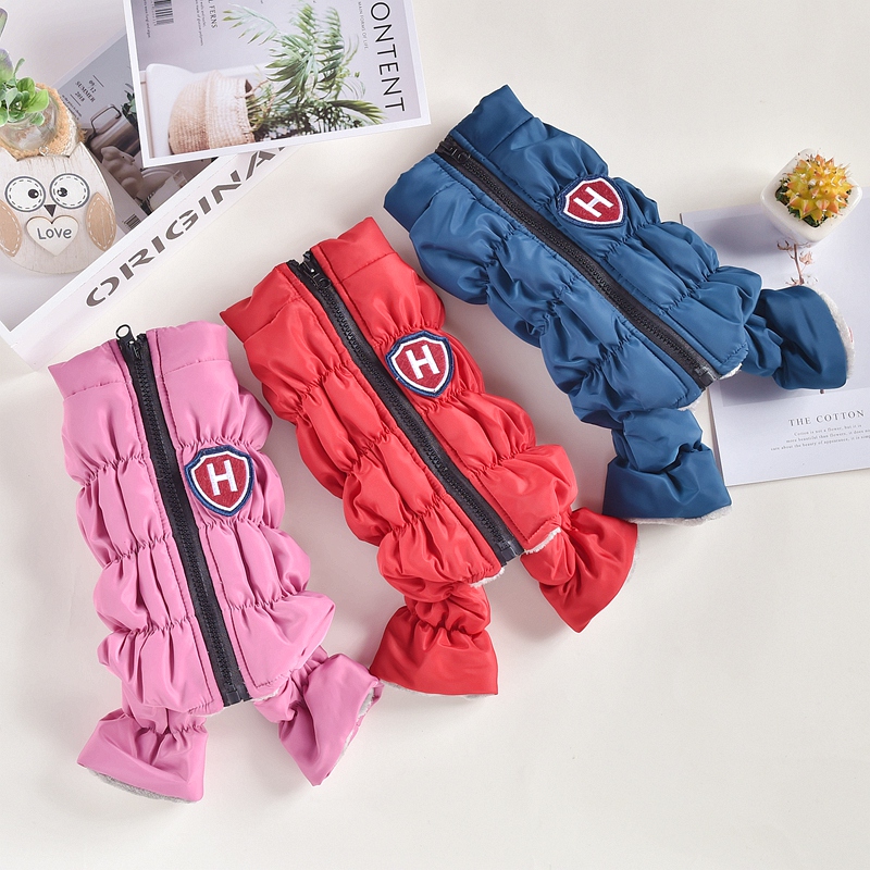 Dây Kéo Tuyết Unisex Chó Chống - đánh giá và giá Winter Clothing For Babies