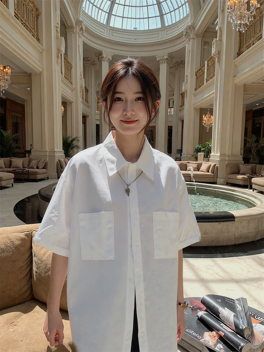 Short Sleeve Korean Style Shir - đánh giá và giá Winter Clothing Trends