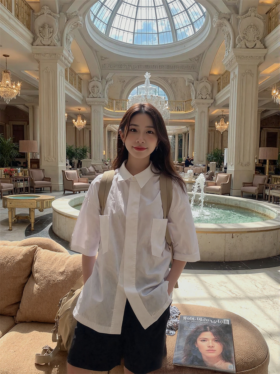 Short Sleeve Korean Style Shir - đánh giá và giá Winter Clothing Trends