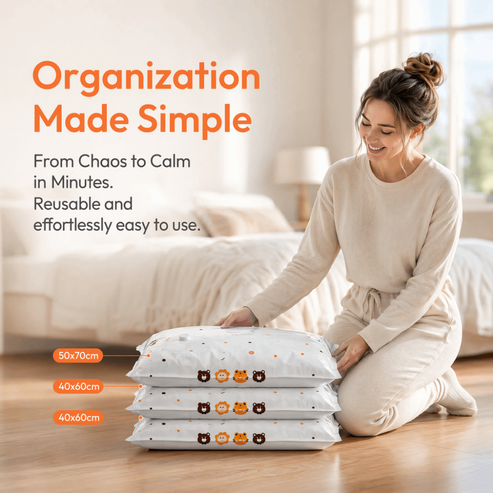 Thickened Vacuum Storage Bags  - đánh giá và giá Winter Clothing Storage
