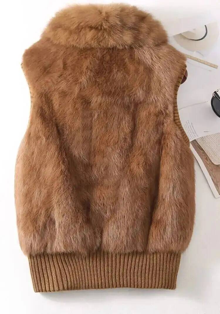 Real Rabbit Fur Coat For Women - đánh giá và giá Winter Clothing Offer