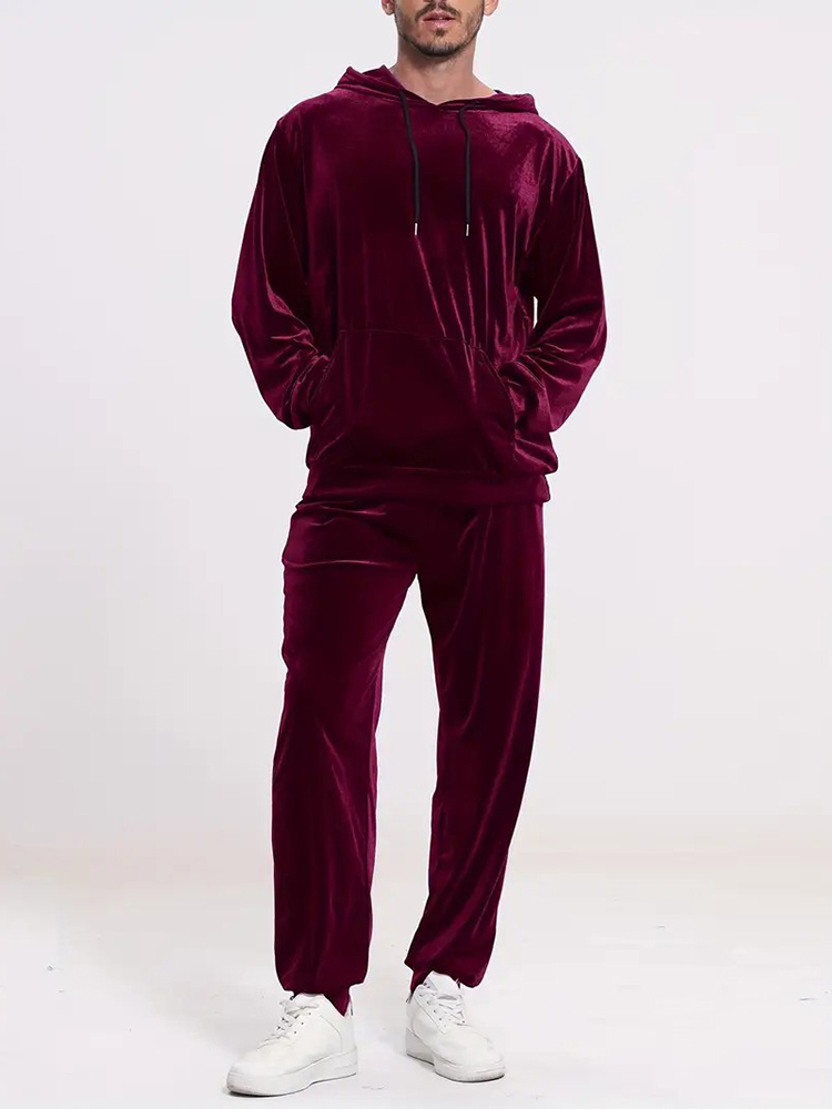 Fashion Solid Color Velvet Two - đánh giá và giá Winter Clothing Vintage