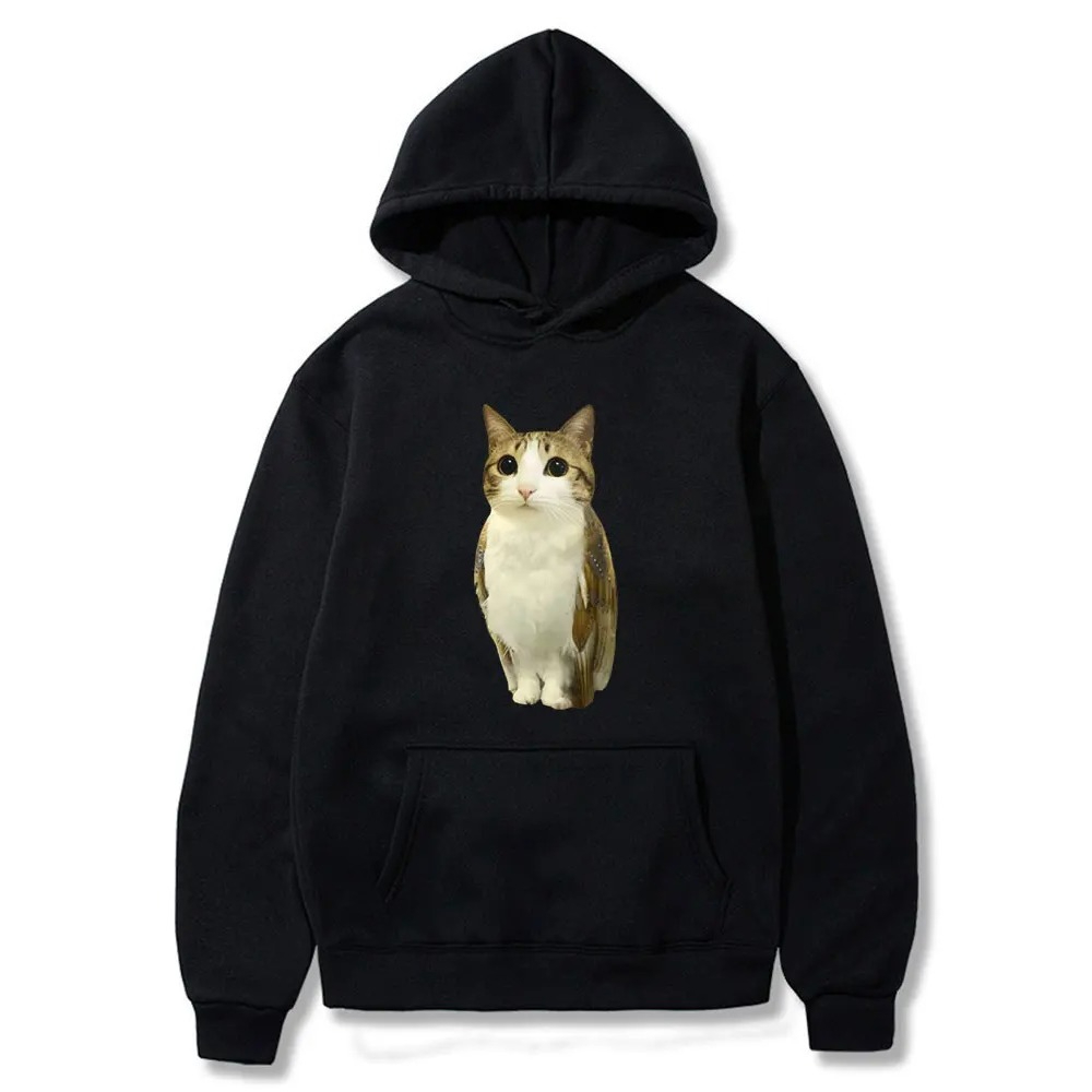 Cat Owl Funny Meowl Meme Brain - đánh giá và giá Winter Clothing Meme