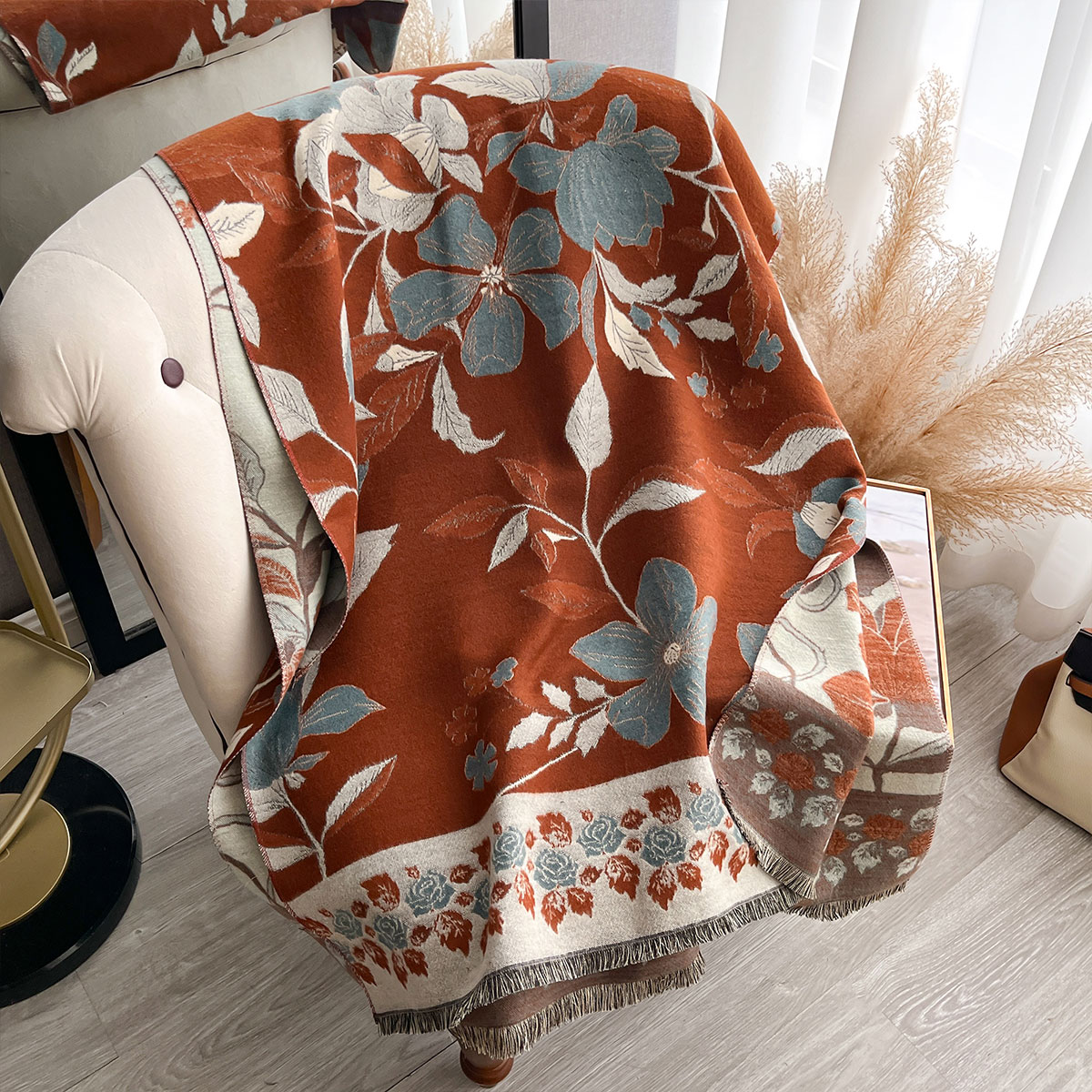 Women Thicken Luxury Winter Pa - đánh giá và giá Cashmere Scarf Wrap