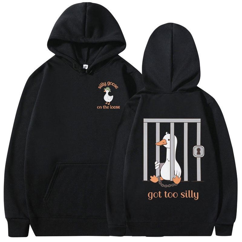 Silly Goose on The Loose Hoodi - đánh giá và giá Winter Clothing Meme
