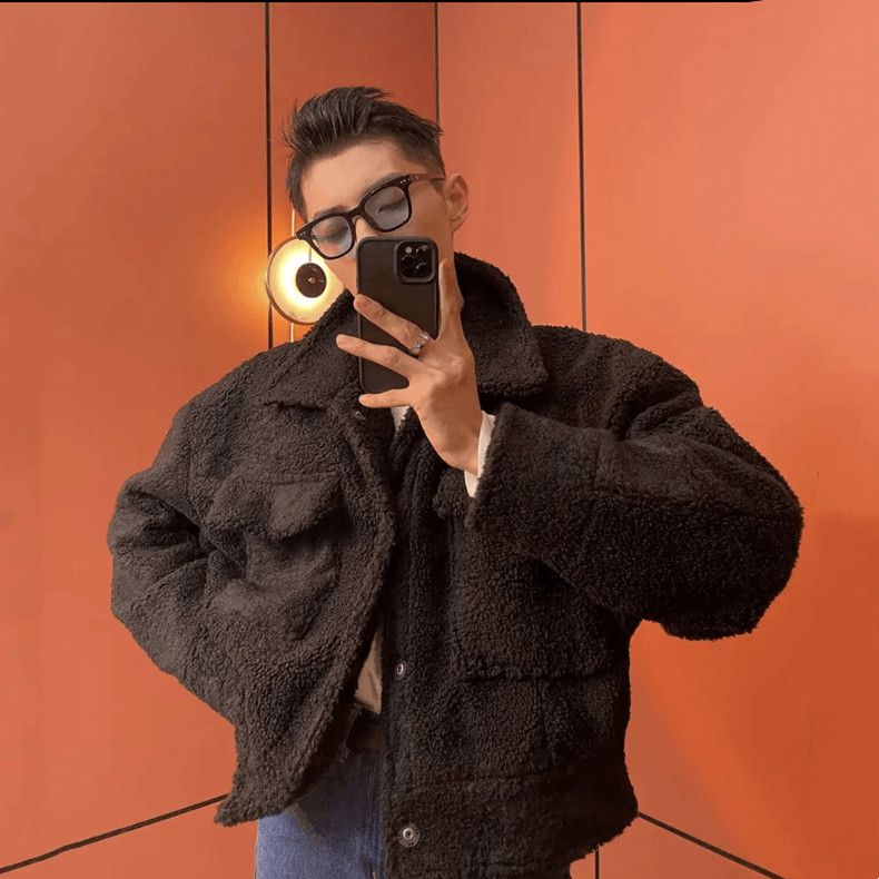 2024 New Men's Lamb Plush Jack - đánh giá và giá Winter Clothing Trends