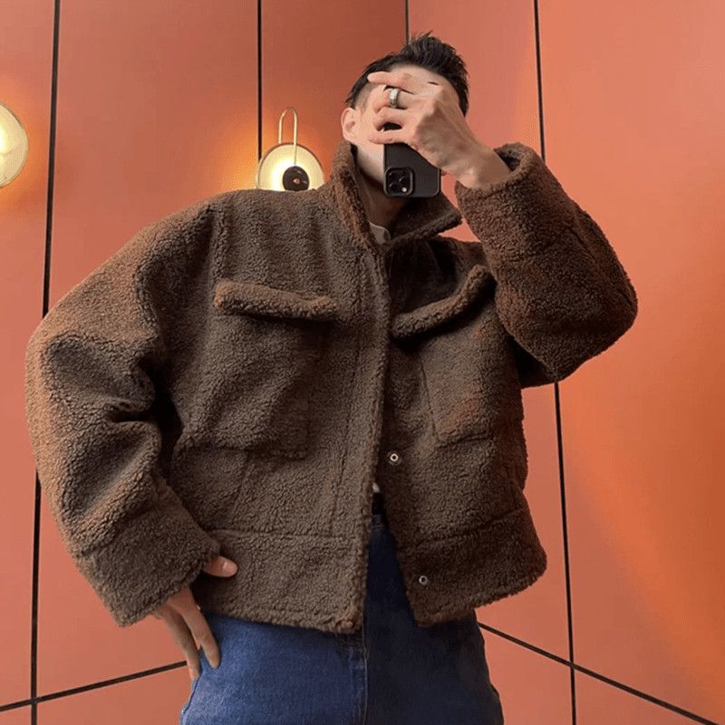 2024 New Men's Lamb Plush Jack - đánh giá và giá Winter Clothing Trends