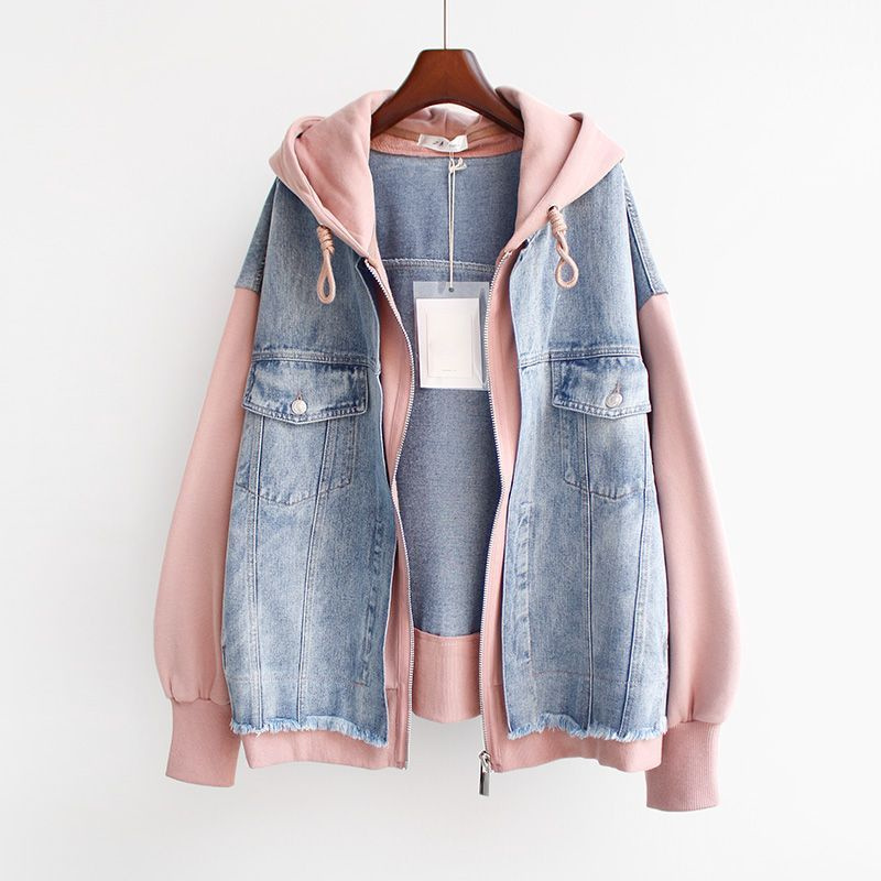 Fake Two Denim Jackets For Wom - đánh giá và giá Winter Clothing Pinterest