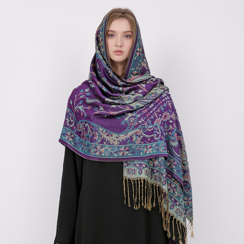 Ethnic Style Outdoor Women Ret - đánh giá và giá Cashmere Scarf Wrap
