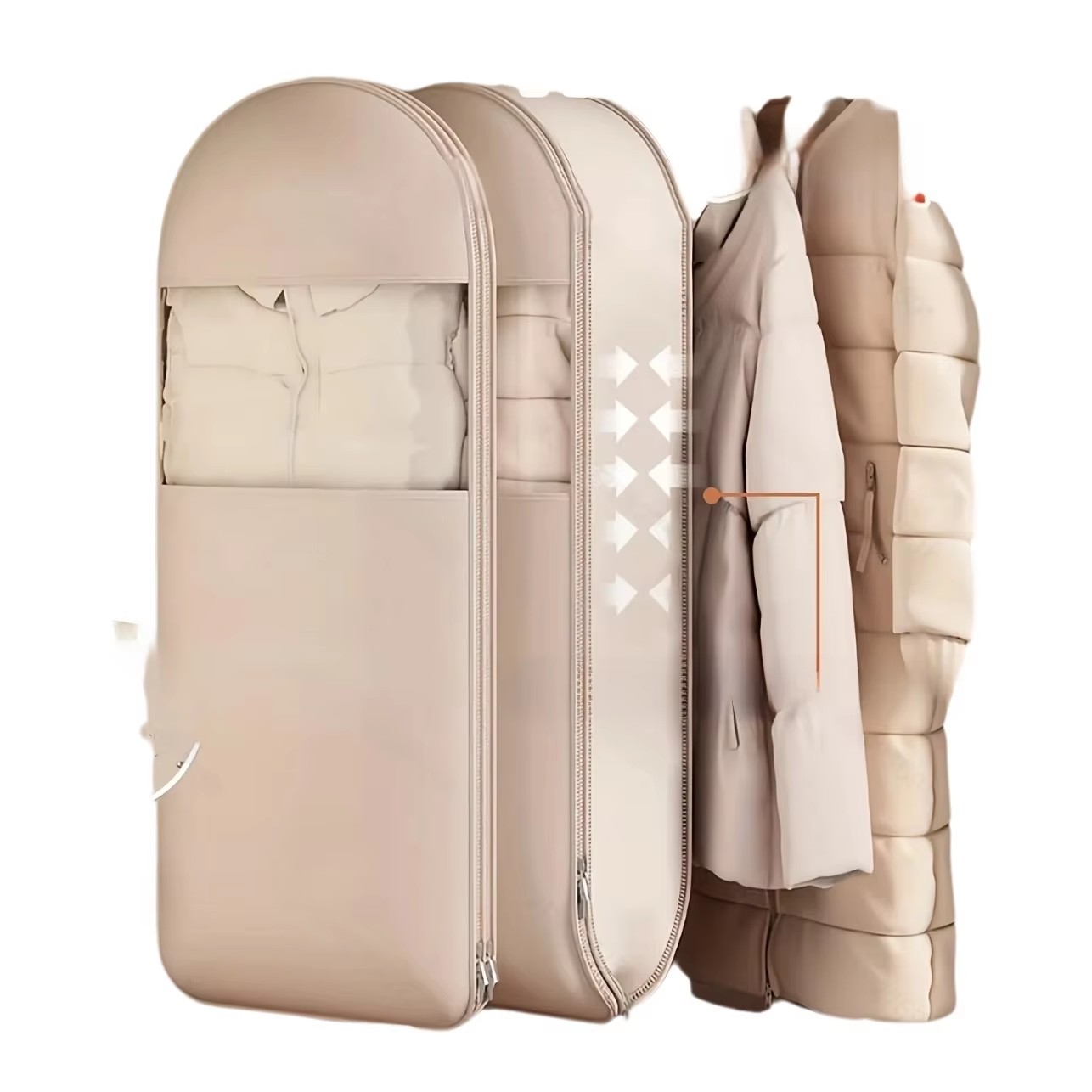 3 Pack Pink & Beige Hanging Va - đánh giá và giá Winter Clothing Types