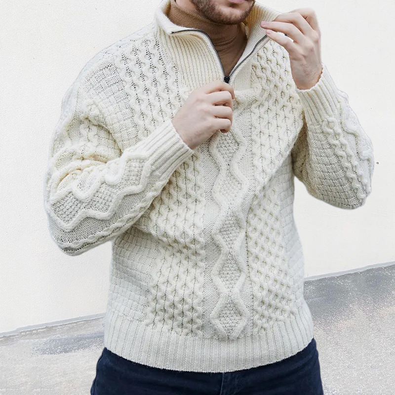Autumn Winter Knitted Sweater  - đánh giá và giá Winter Clothing Types