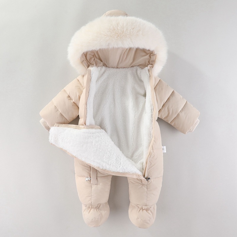 Winter Newborn Baby Romper Wit - đánh giá và giá Winter Clothing For Babies