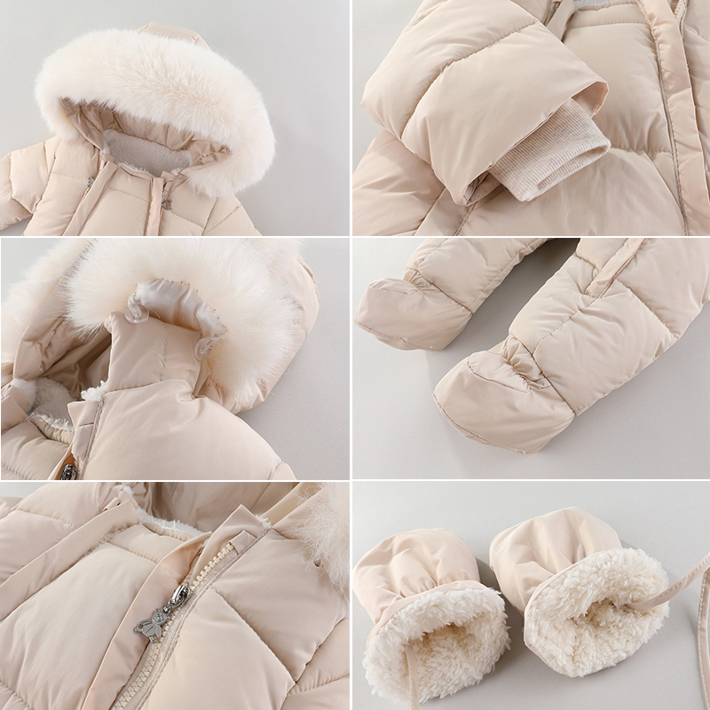 Winter Newborn Baby Romper Wit - đánh giá và giá Winter Clothing For Babies