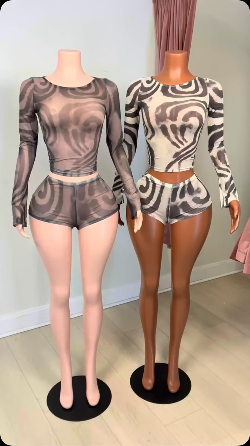 Doyerl Striped Shorts Sets Wom - đánh giá và giá Winter Clothing Matching