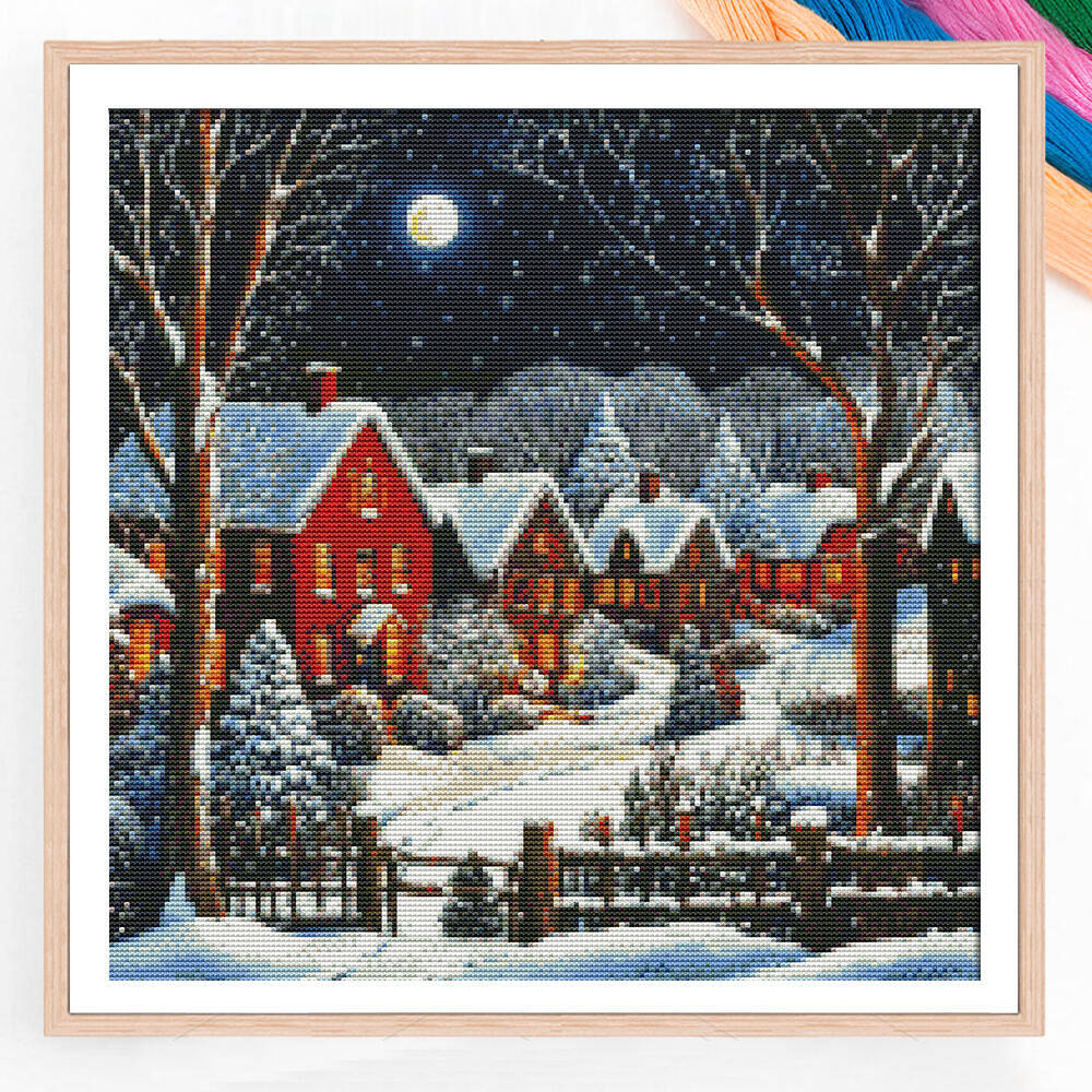 Winter House Snow Scenery Pain - đánh giá và giá Winter Clothing Pinterest
