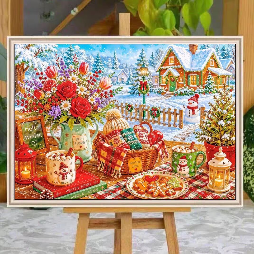 9CT 14ct Winter Printed Kits C - đánh giá và giá Winter Clothing Pinterest